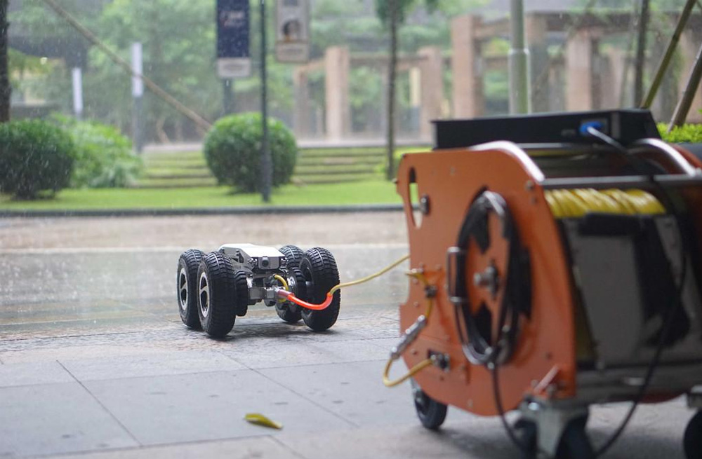 285栖化新村管道检测机器人