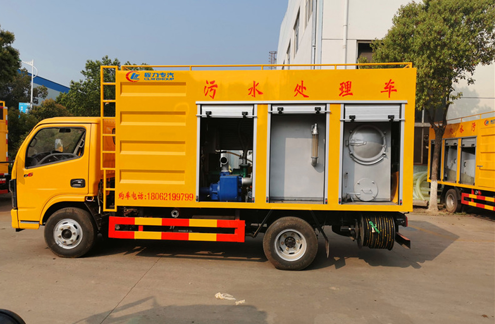 栖化新村污水分离车